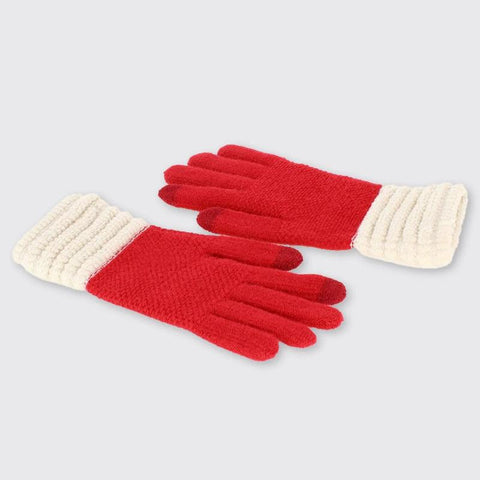 Women's Gloves, Red