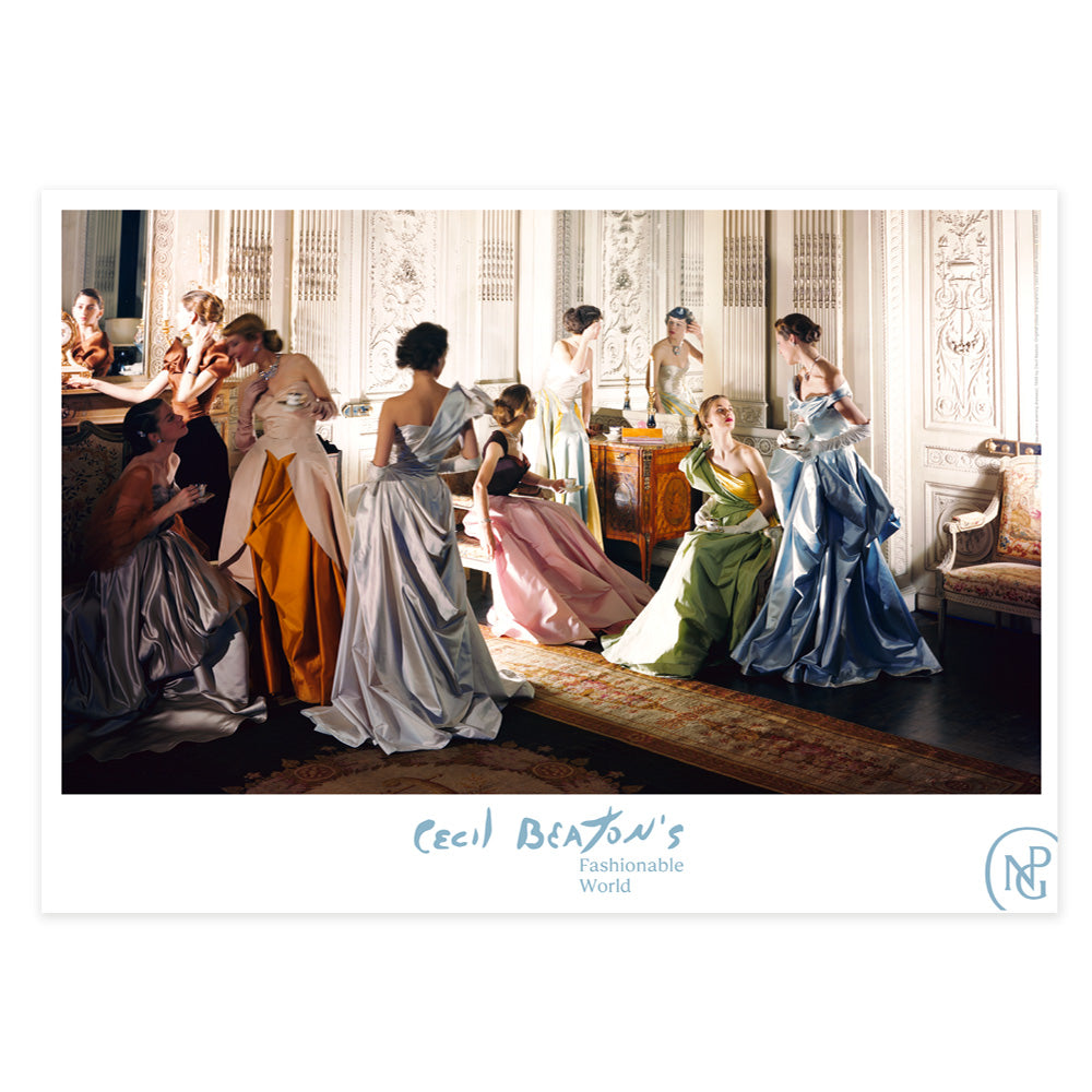 Wordly colour cecil beaton a2 poster