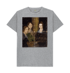 Athletic Grey Printed T-shirt Front