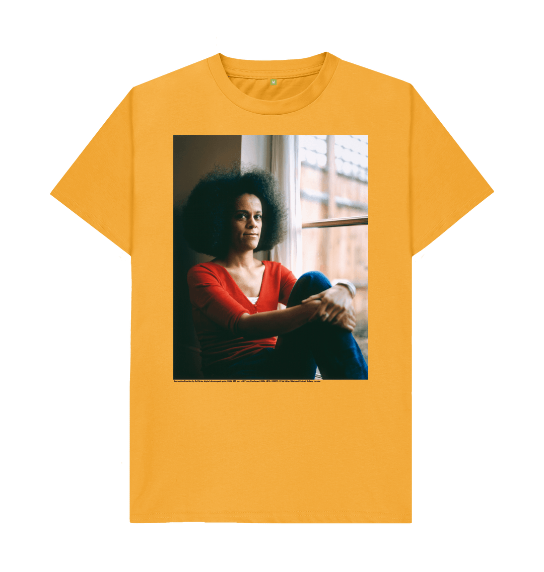 Mustard printed t shirt front