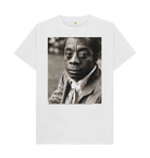 White Printed T-shirt Front