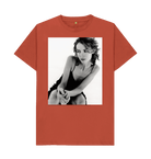 Rust Printed T-shirt Front