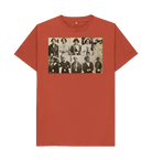 Rust Printed T-shirt Front