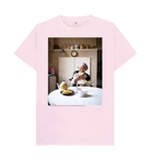 Pink Printed T-shirt Front