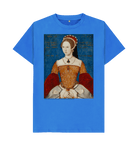 Bright Blue Printed T-shirt Front