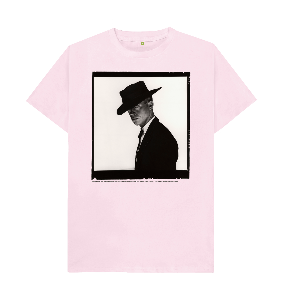 Pink printed t shirt front
