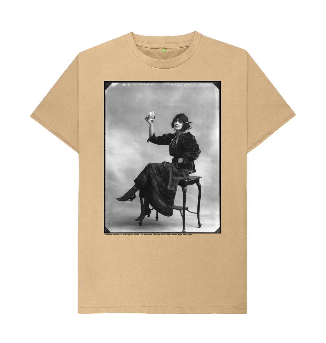 Sand printed t shirt front