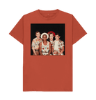 Rust Printed T-shirt Front