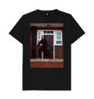 Black Printed T-shirt Front