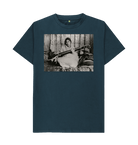 Denim Blue Printed T-shirt Front