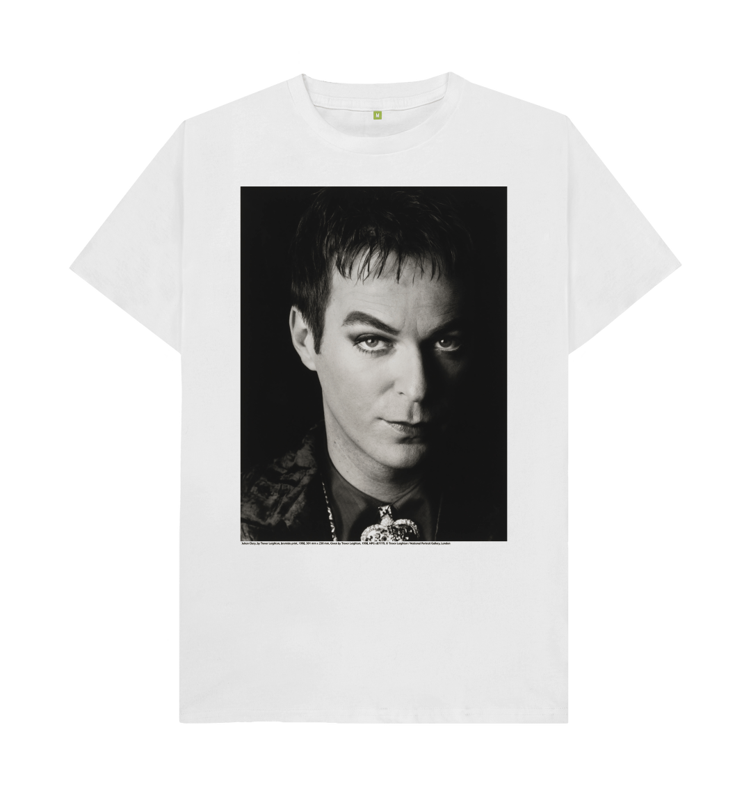 White printed t shirt front