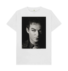 White Printed T-shirt Front