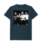 Denim Blue Printed T-shirt Front