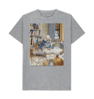 Athletic Grey Printed T-shirt Front