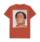 Rust Printed T-shirt Front