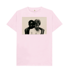 Pink Printed T-shirt Front