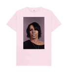 Pink Printed T-shirt Front