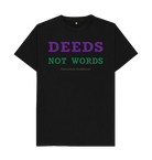 Black Printed T-shirt Front
