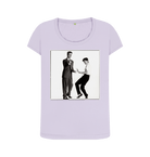 Violet Printed T-shirt Front