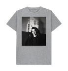 Athletic Grey Printed T-shirt Front