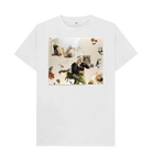White Printed T-shirt Front
