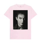 Pink Printed T-shirt Front