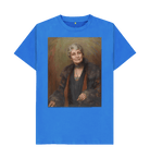 Bright Blue Printed T-shirt Front