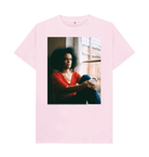 Pink Printed T-shirt Front