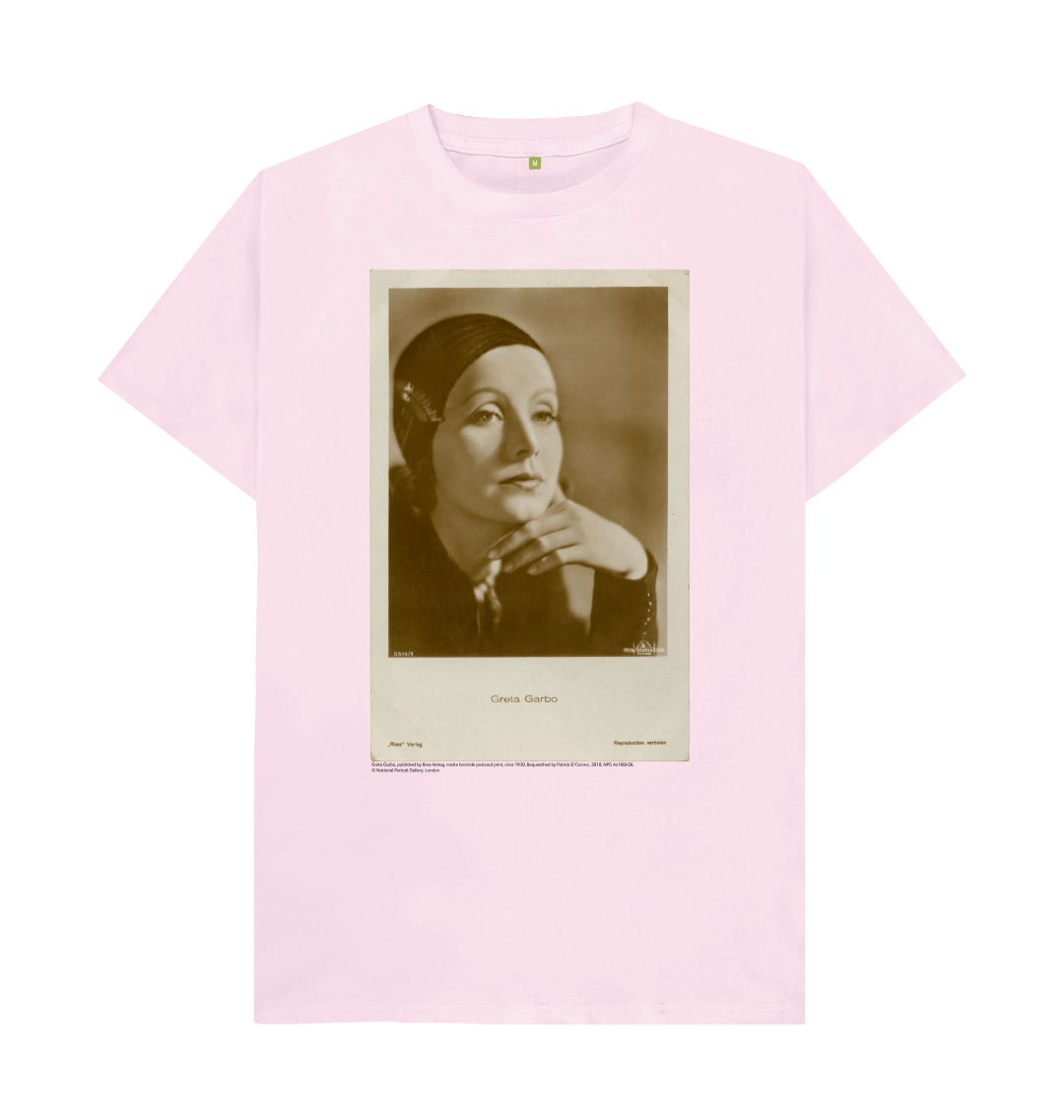 Pink printed t shirt front