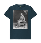 Denim Blue Printed T-shirt Front