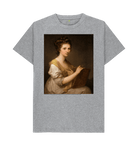 Athletic Grey Printed T-shirt Front