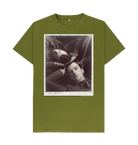 Moss Green Printed T-shirt Front