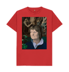 Red Printed T-shirt Front