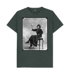 Dark Grey Printed T-shirt Front