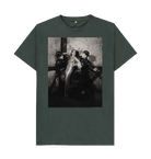 Dark Grey Printed T-shirt Front