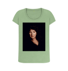Sage Printed T-shirt Front