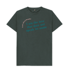 Dark Grey Printed T-shirt Front