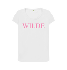 White Printed T-shirt Front
