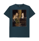 Denim Blue Printed T-shirt Front