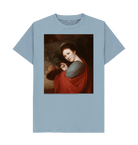 Stone Blue Printed T-shirt Front