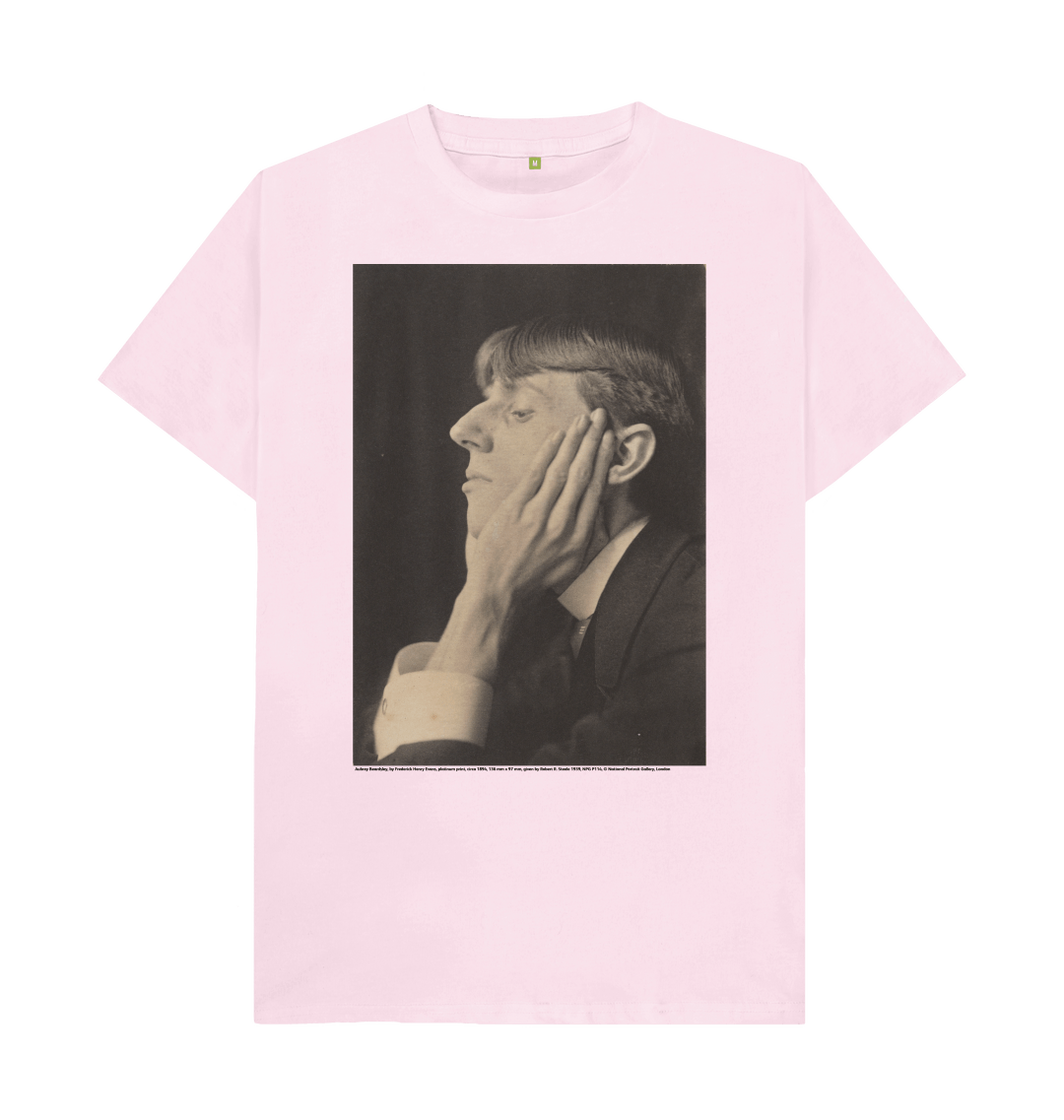 Pink printed t shirt front
