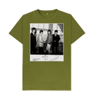 Moss Green Printed T-shirt Front