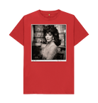 Red Printed T-shirt Front