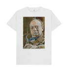 White Printed T-shirt Front