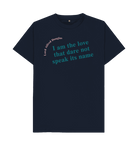 Navy Blue Printed T-shirt Front