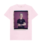 Pink Printed T-shirt Front