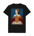 Black Printed T-shirt Front