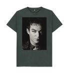 Dark Grey Printed T-shirt Front