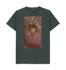 Dark Grey Printed T-shirt Front