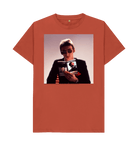 Rust Printed T-shirt Front